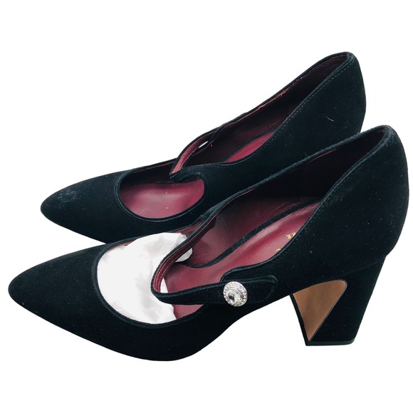 Kate Spade Bundle; shoes 8.5; crossbody grey pebbled leather read description - Picture 6 of 11